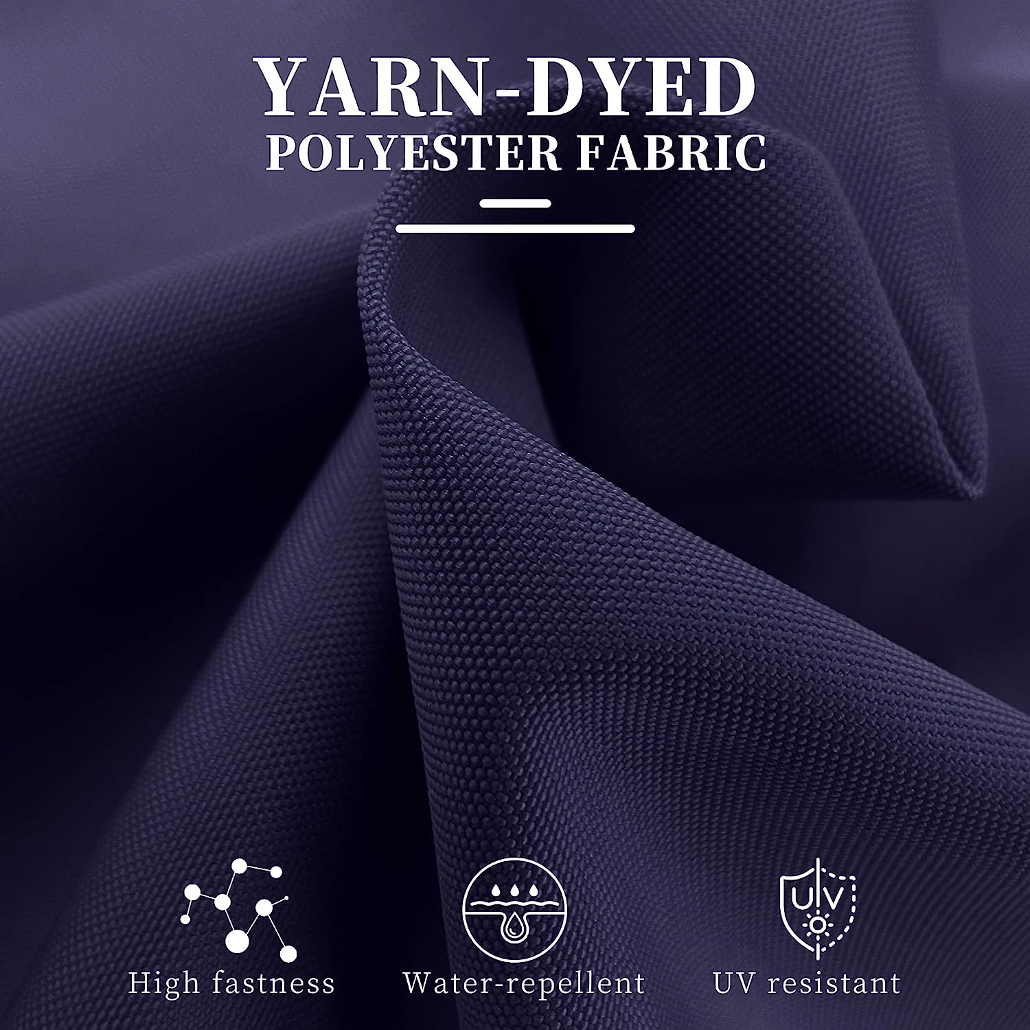 PURPLE LEAF 3-Seat Deluxe Outdoor Patio Porch Swing with Weather Resistant Steel Frame, Adjustable Tilt Canopy, Cushions and Pillow Included, Beige