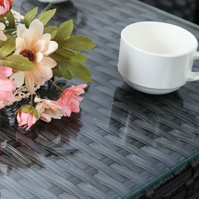 Marcellus Wicker/Rattan 8 - Person Seating Group with Cushions