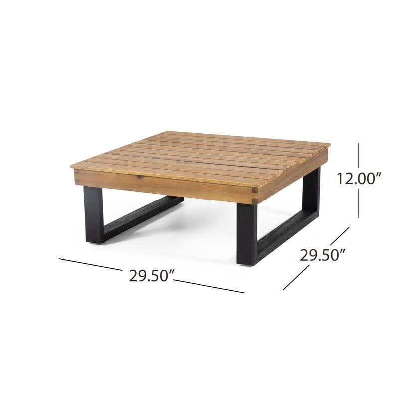 Monterey Solid Wood 5 - Person Seating Group with Cushions