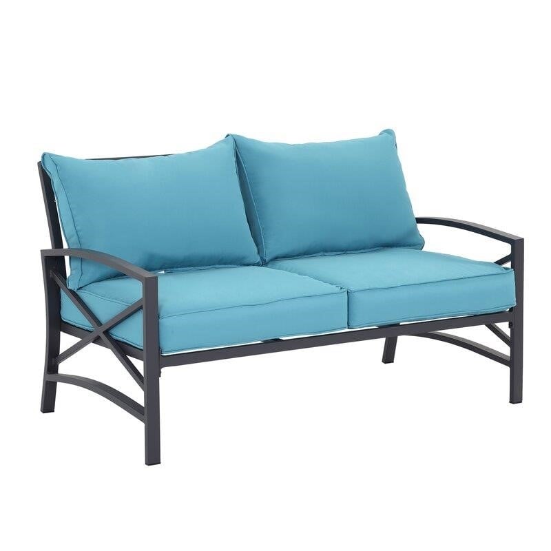 Metal 4 - Person Seating Group with Cushions