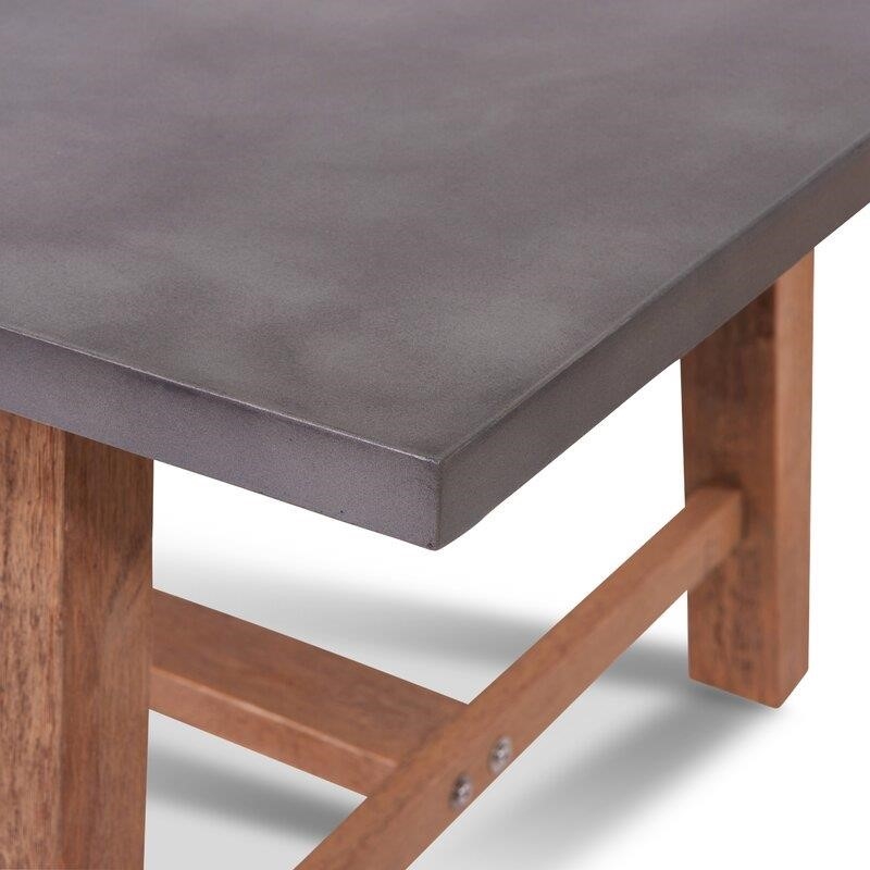 Desborough Rectangular 4 - Person 63'' Long Dining Set