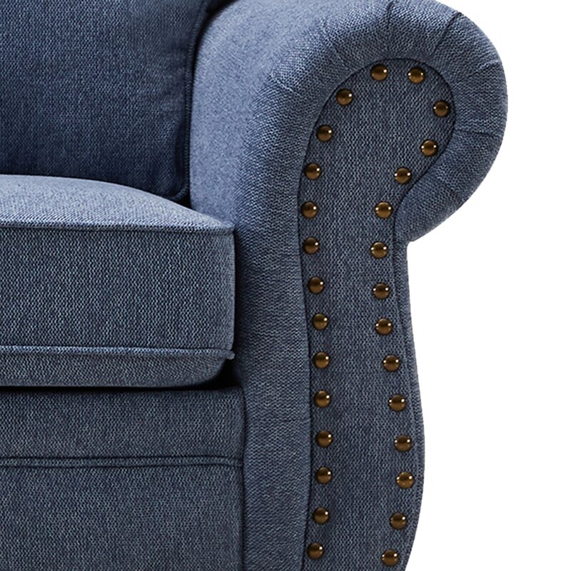 Norberto 66'' Rolled Arm Loveseat