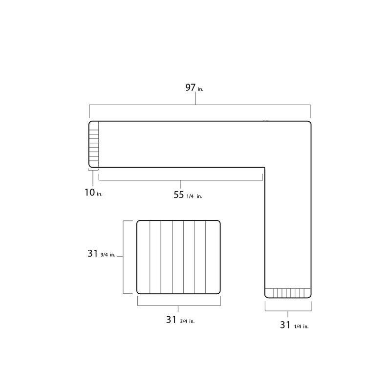 Claunch Metal 4 - Person Seating Group with Cushions