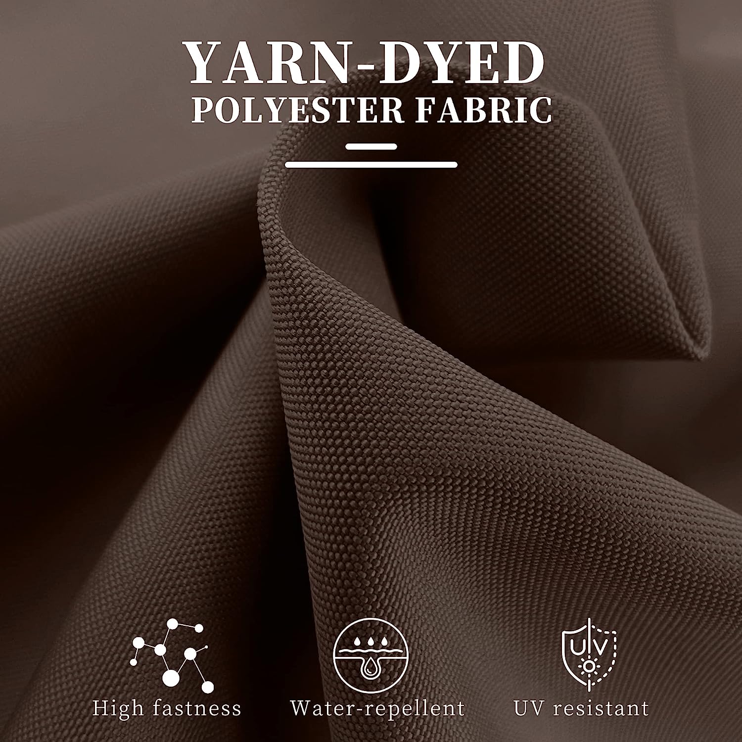 PURPLE LEAF 3-Seat Deluxe Outdoor Patio Porch Swing with Weather Resistant Steel Frame, Adjustable Tilt Canopy, Cushions and Pillow Included, Beige