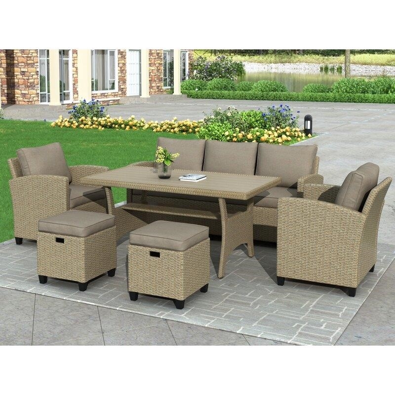 Gorizia 7 - Person Seating Group with Cushions