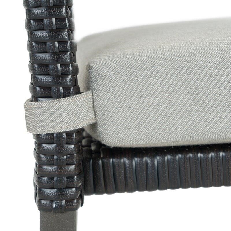 Kristine Rectangular 6 - Person 78'' Long Dining Set with Cushions