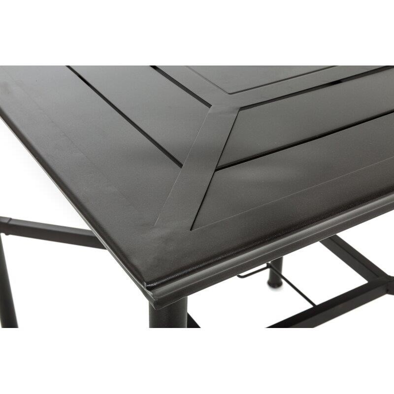 Gehlert Square 4 - Person 33'' Long Bar Height Dining Set with Cushions