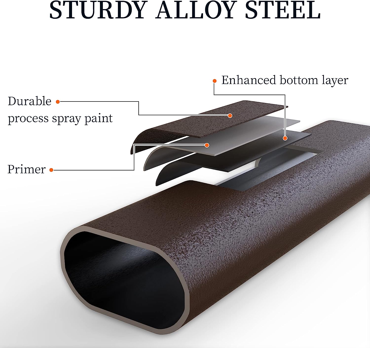 PURPLE LEAF 3-Seat Deluxe Outdoor Patio Porch Swing with Weather Resistant Steel Frame, Adjustable Tilt Canopy, Cushions and Pillow Included, Beige