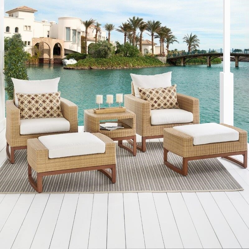 Mcdougal 2 - Person Seating Group with Sunbrella Cushions
