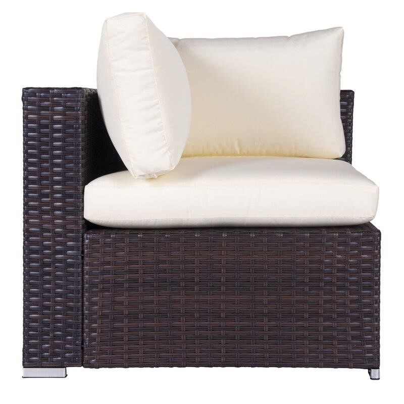Jahala Wicker/Rattan 6 - Person Seating Group with Cushions
