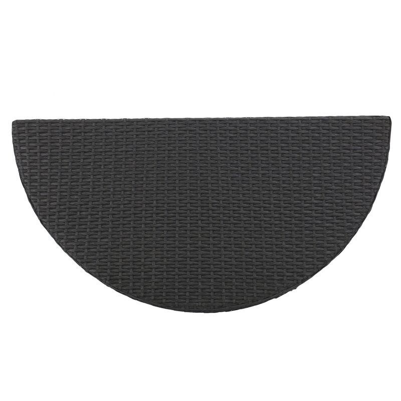 Dowd Wicker/Rattan 4 - Person Seating Group with Cushions