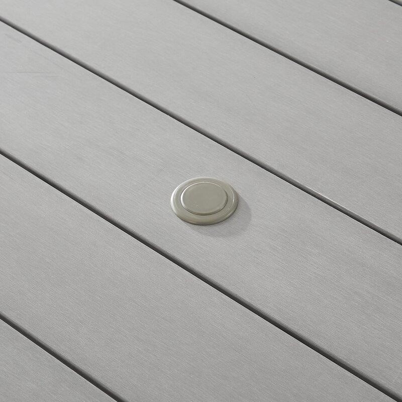 Abby Rectangular 6 - Person 78.74'' Long Dining Set with Cushions