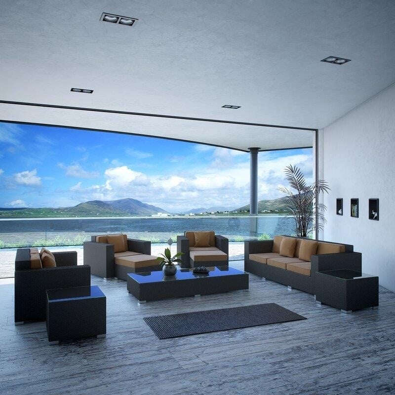 Eclipse 7 - Person Seating Group with Cushions