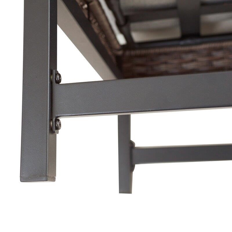 Affric Wicker/Rattan 6 - Person Seating Group with Cushions