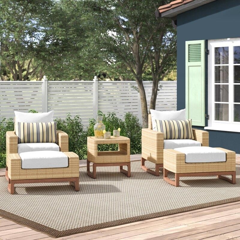 Mcdougal 2 - Person Seating Group with Sunbrella Cushions