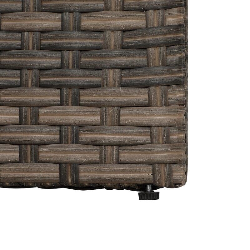 Fordville Wicker/Rattan 7 - Person Seating Group with Cushions