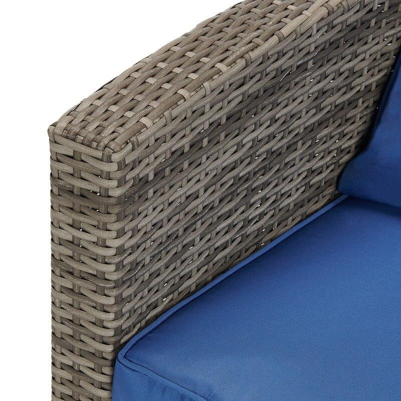 Andreau 6 Piece Rattan Sofa Seating Group with Cushions