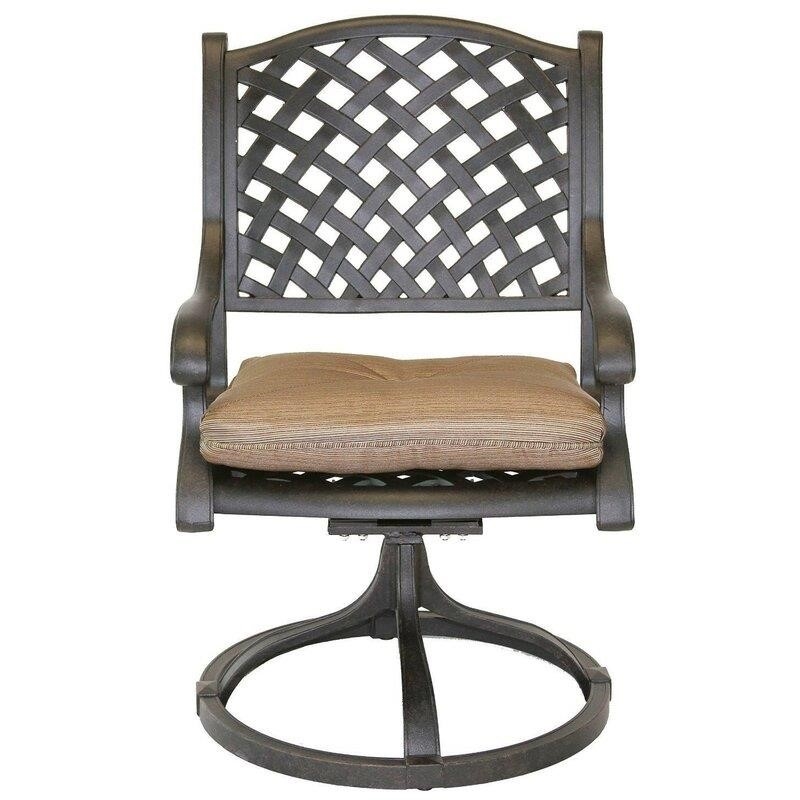 Middleburgh Oval 6 - Person 86'' Long Dining Set with Cushions