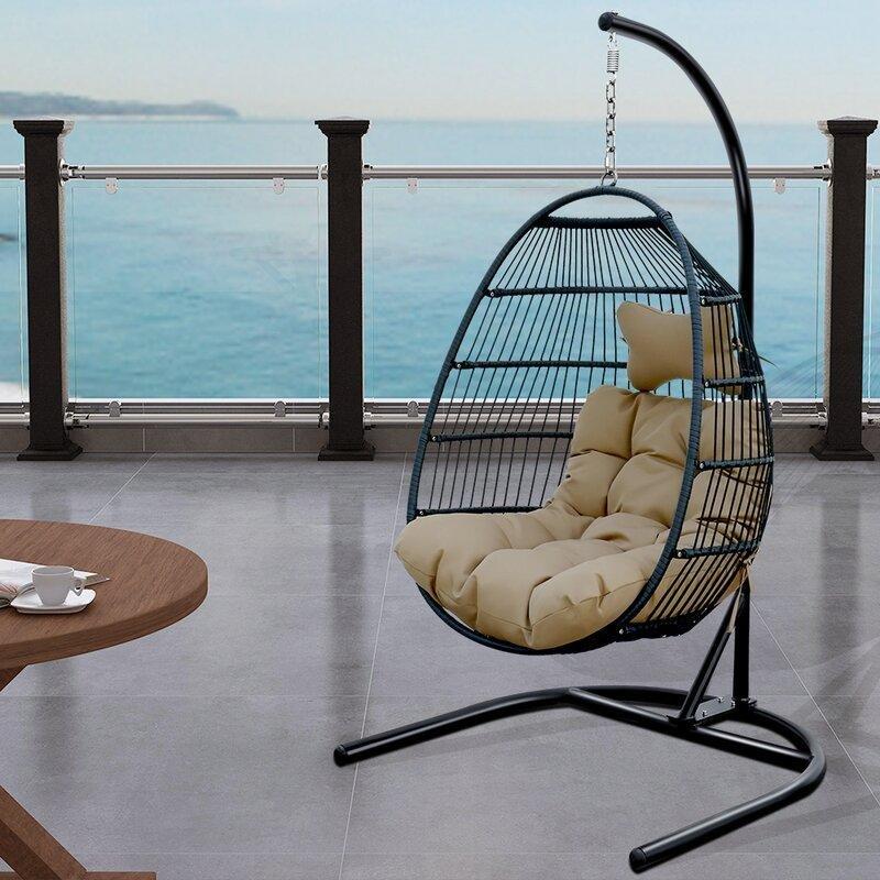 Egg Seat Hang Swing Chair With Stand - Bed Bath & Beyond