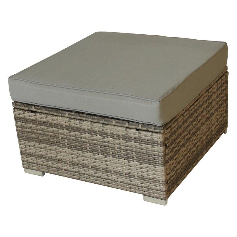 Epley Wicker/Rattan 9 - Person Seating Group with Cushions