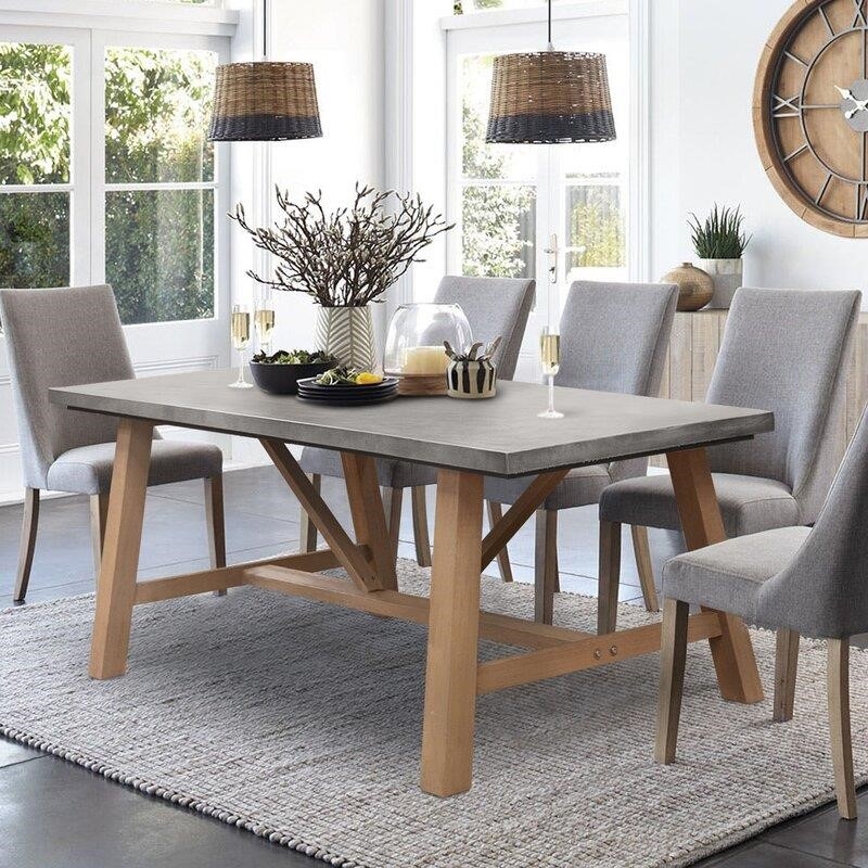 Desborough Rectangular 4 - Person 63'' Long Dining Set