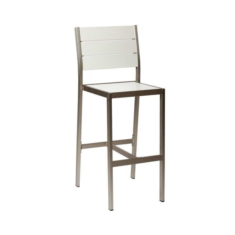 Jovie Square 4 - Person 28'' Long Aluminum Bar Height Dining Set