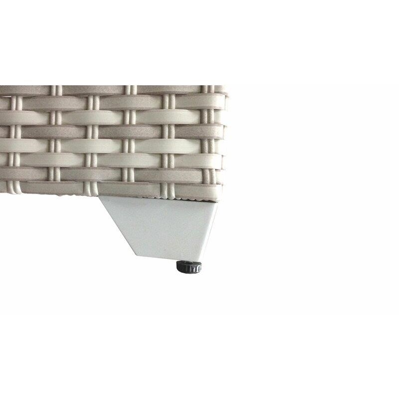 Falmouth Square 4 - Person 39.5'' Long Dining Set with Cushions