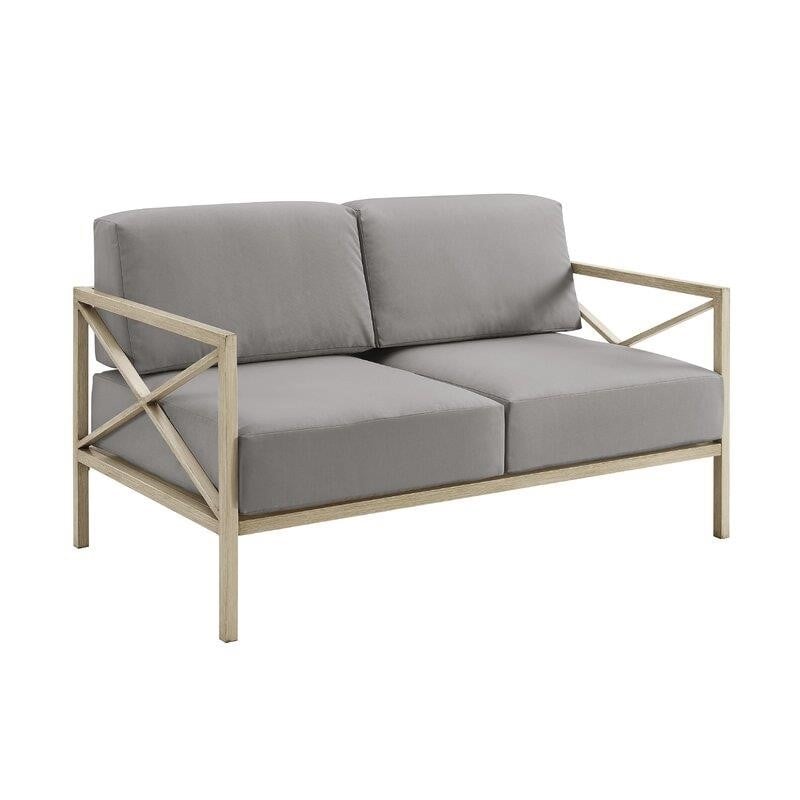 Shaddix Metal 2 - Person Seating Group with Cushions