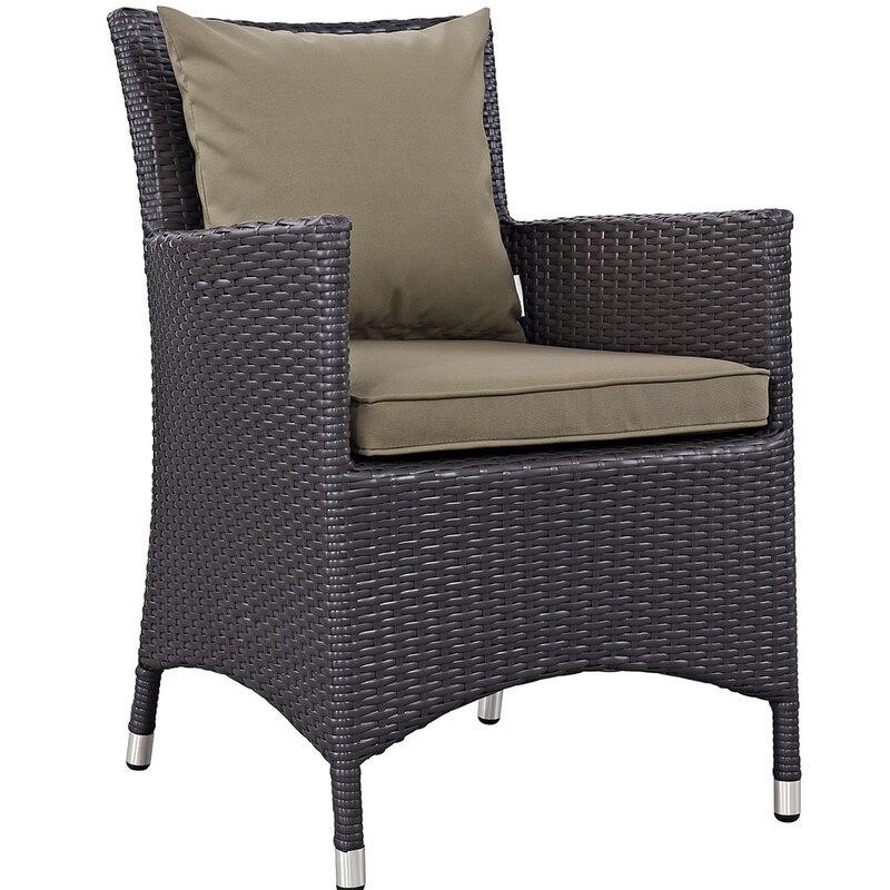 Brentwood Rectangular 6 - Person Dining Set with Cushions