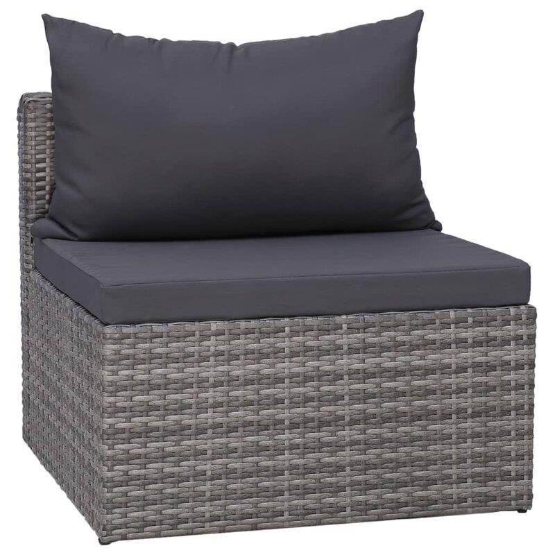 Eckington Wicker/Rattan 7 - Person Seating Group with Cushions