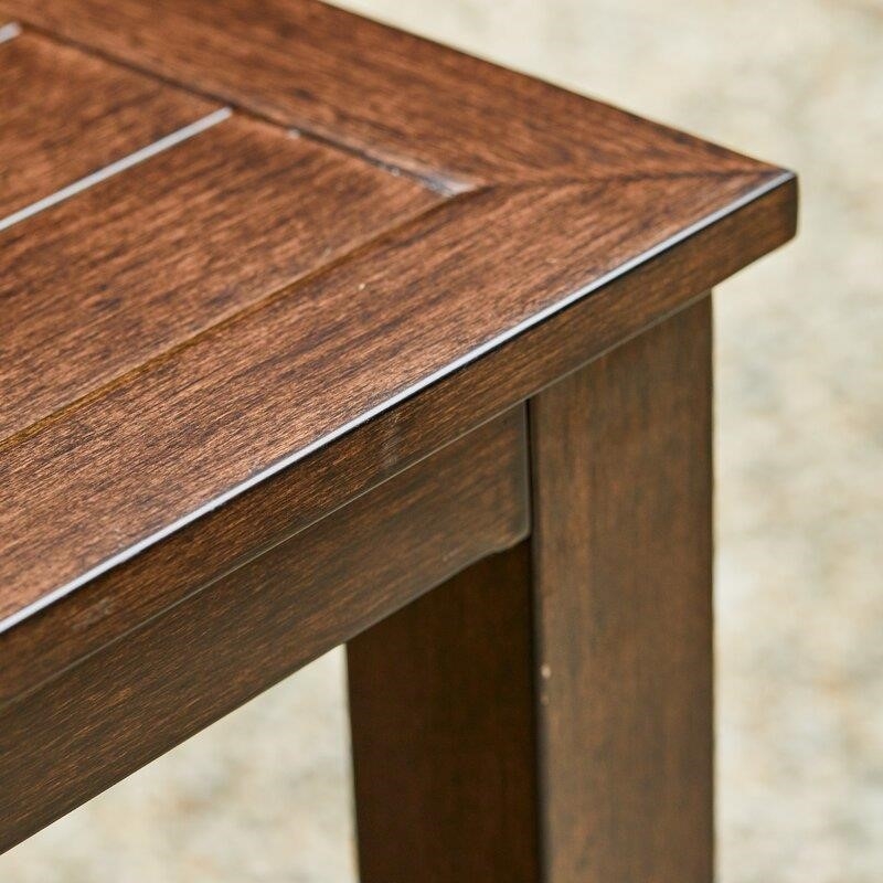 Higden Rectangular 6 - Person 70.1'' Long Aluminum Dining Set with Cushions