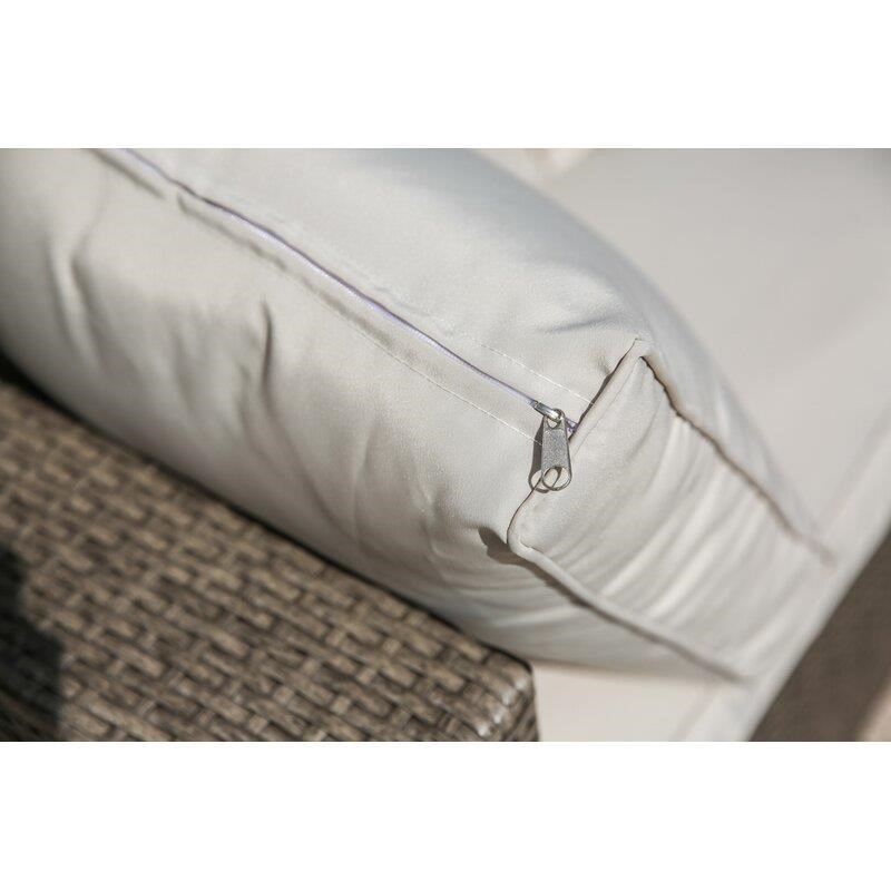 Wragby Wicker/Rattan 6 - Person Seating Group with Cushions