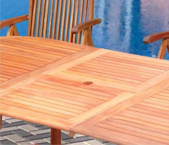 Amabel Oval 8 - Person 67'' Long Dining Set