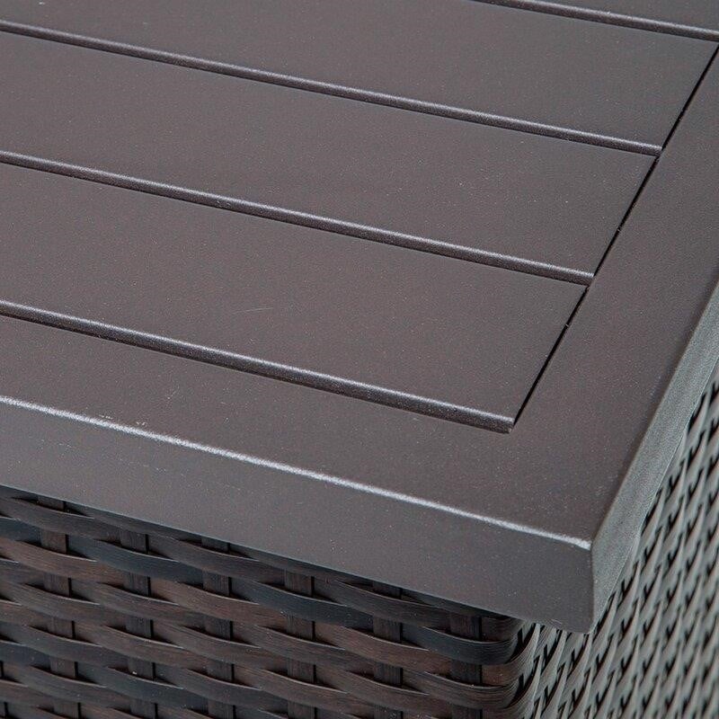 Fernando All Weather Wicker/Rattan 4 - Person Seating Group with Cushions