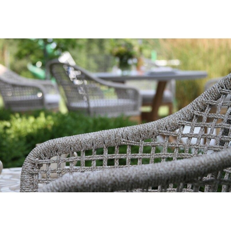 Hayden Solid Wood 2 - Person Seating Group with Sunbrella Cushions