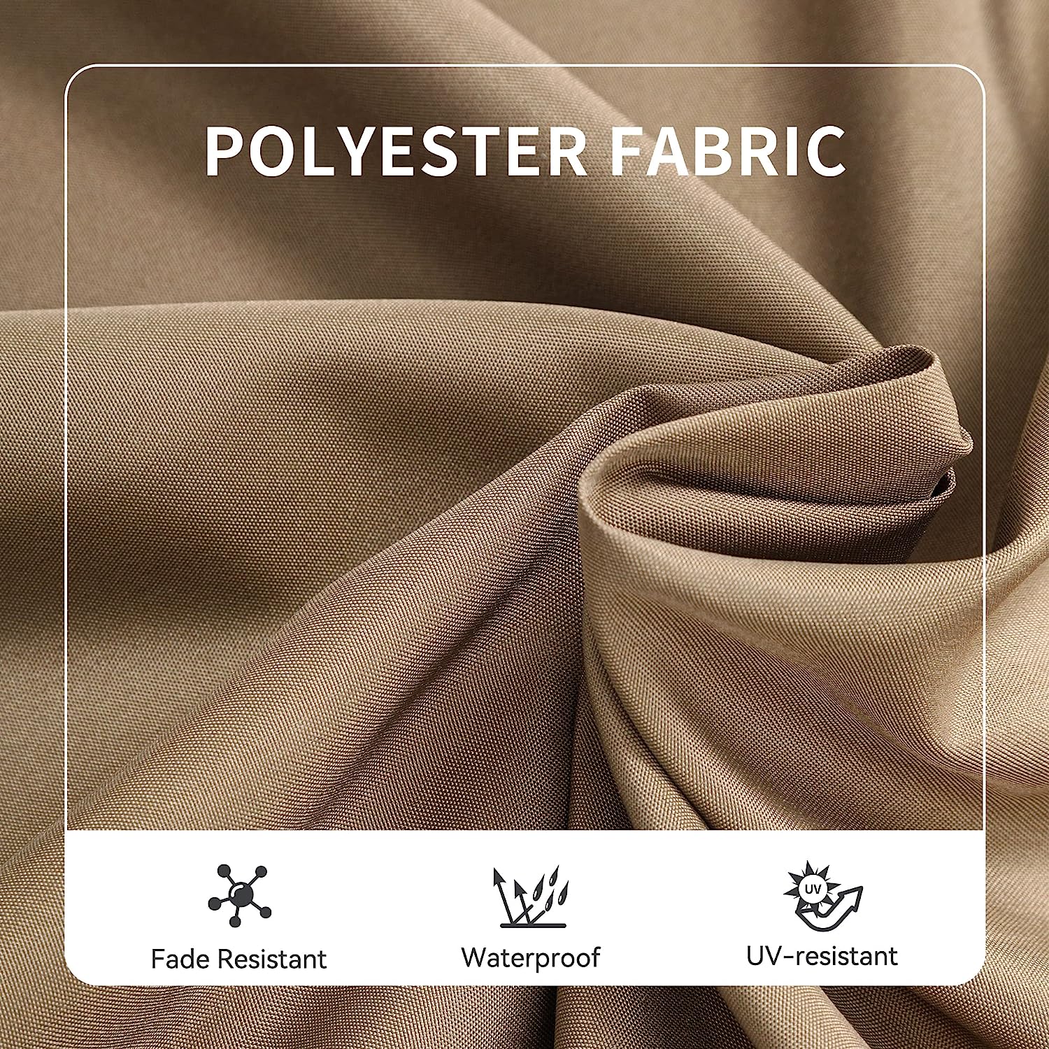 YITAHOME 3-Seat Deluxe Porch Swing Outdoor Heavy Duty Patio Swing Chair with Adjustable Canopy Removable Cushions Weather Resistant Steel Frame Suitable for Garden, Lawn, Backyard, Balcony, Navy Blue