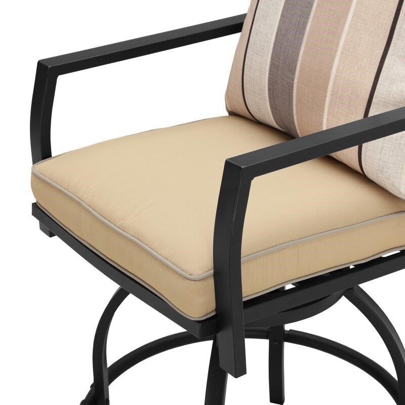 Emme Square 6 - Person 27.6'' Long with Cushions