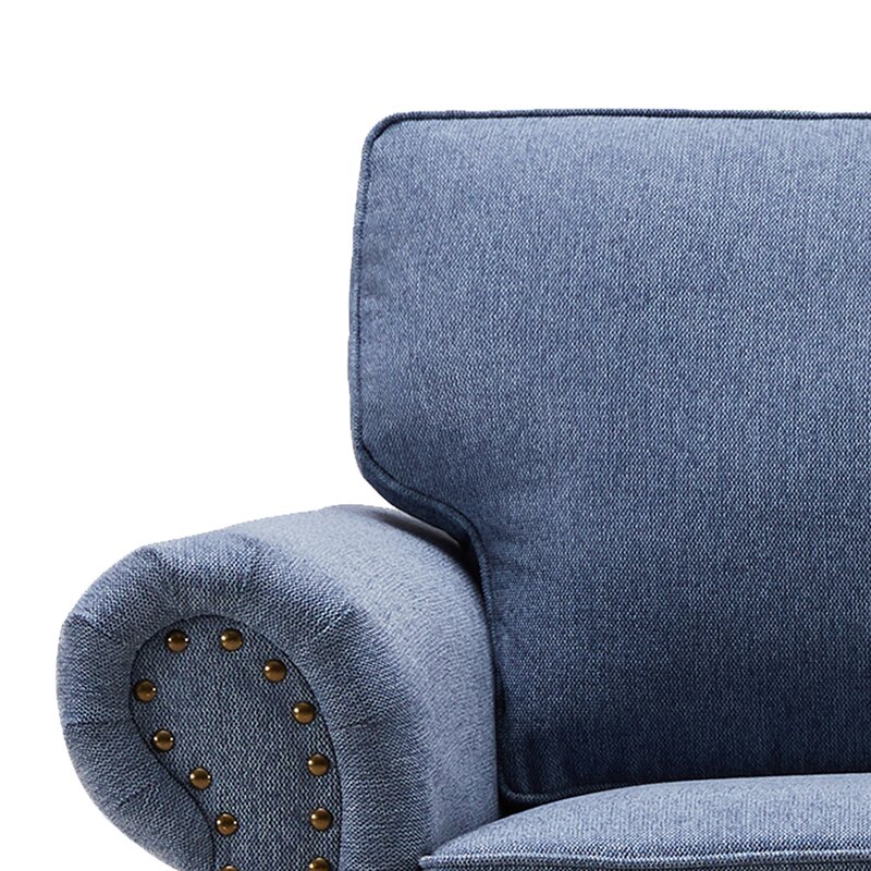 Norberto 66'' Rolled Arm Loveseat