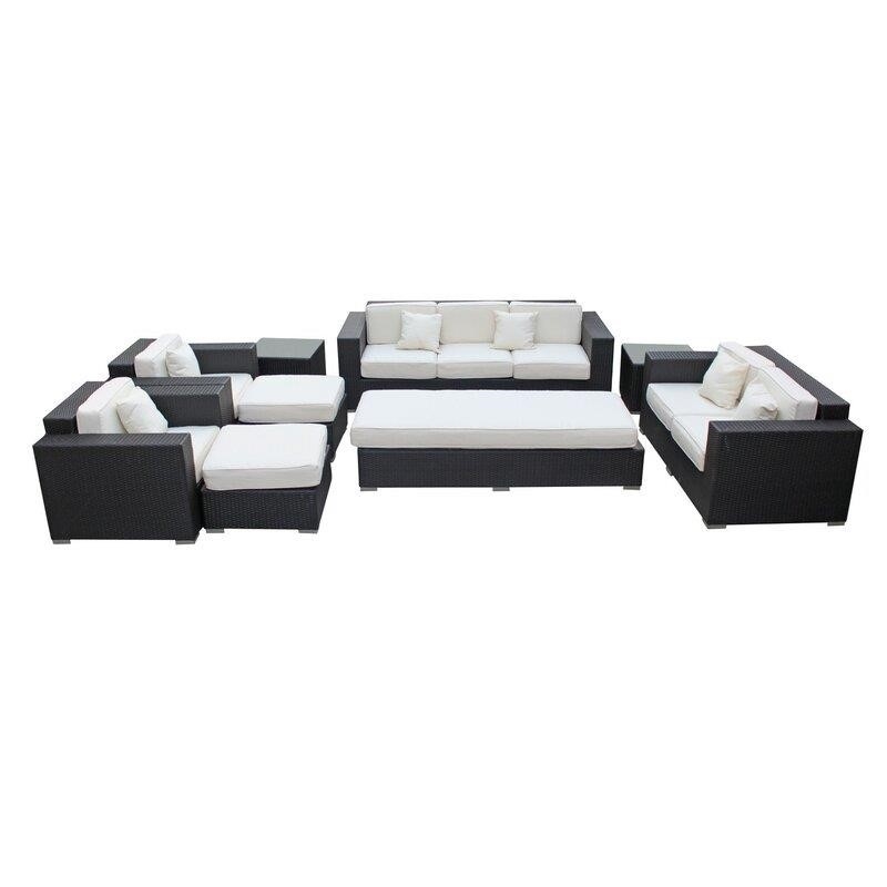 Eclipse 7 - Person Seating Group with Cushions