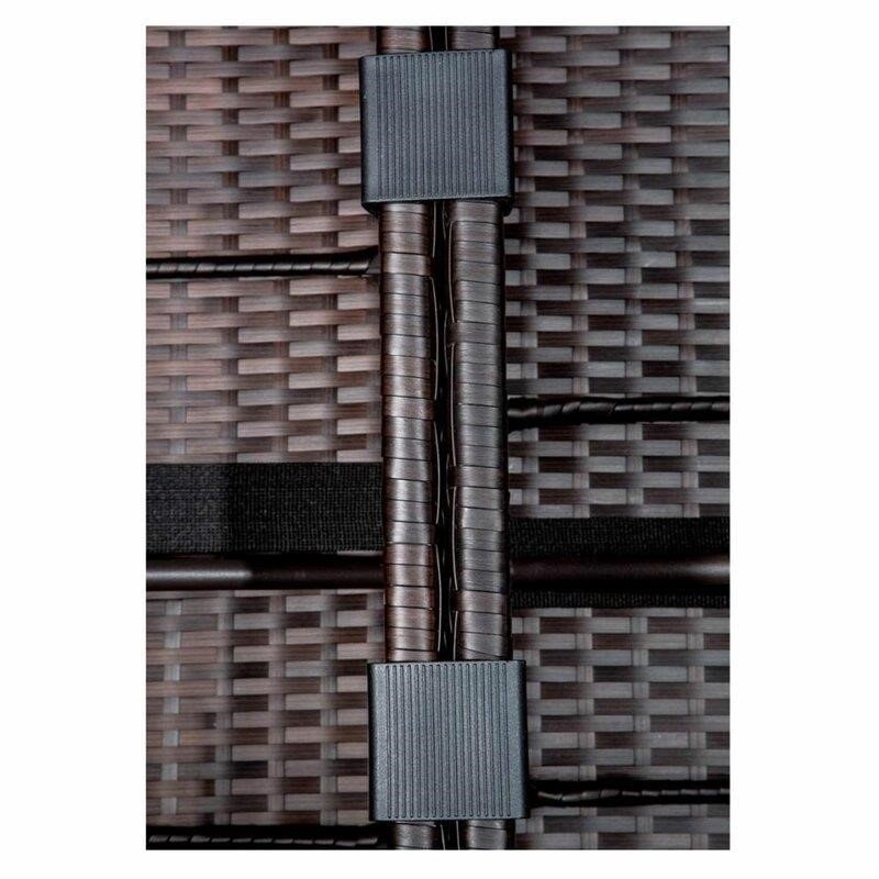 Fernando Wicker/Rattan 5 - Person Seating Group with Cushions