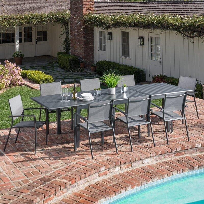 Rashon Rectangular 8 - Person 78'' Long Dining Set