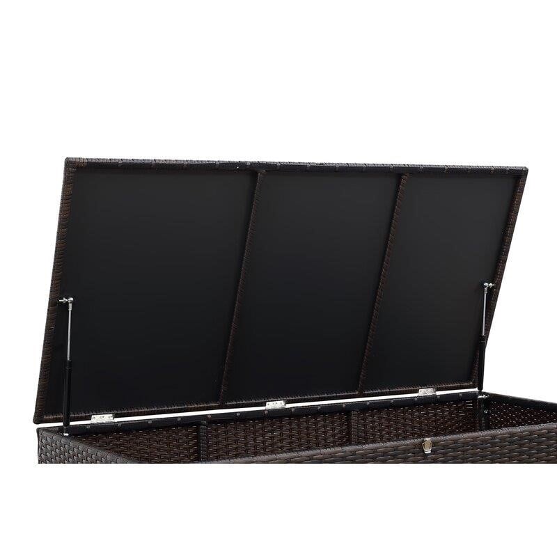 Connor Wicker/Rattan 6 - Person Seating Group with Cushions