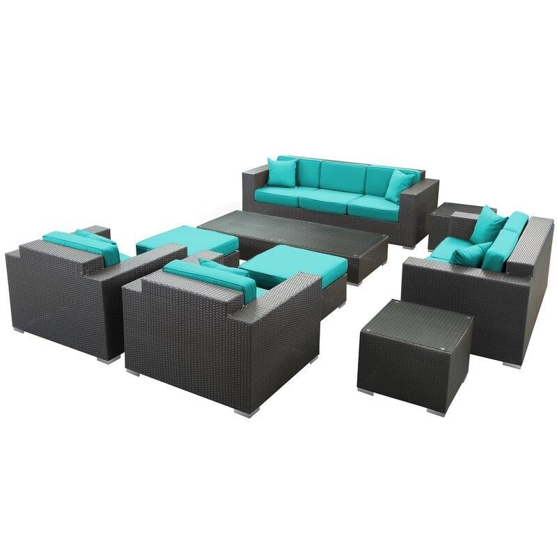 Eclipse 7 - Person Seating Group with Cushions