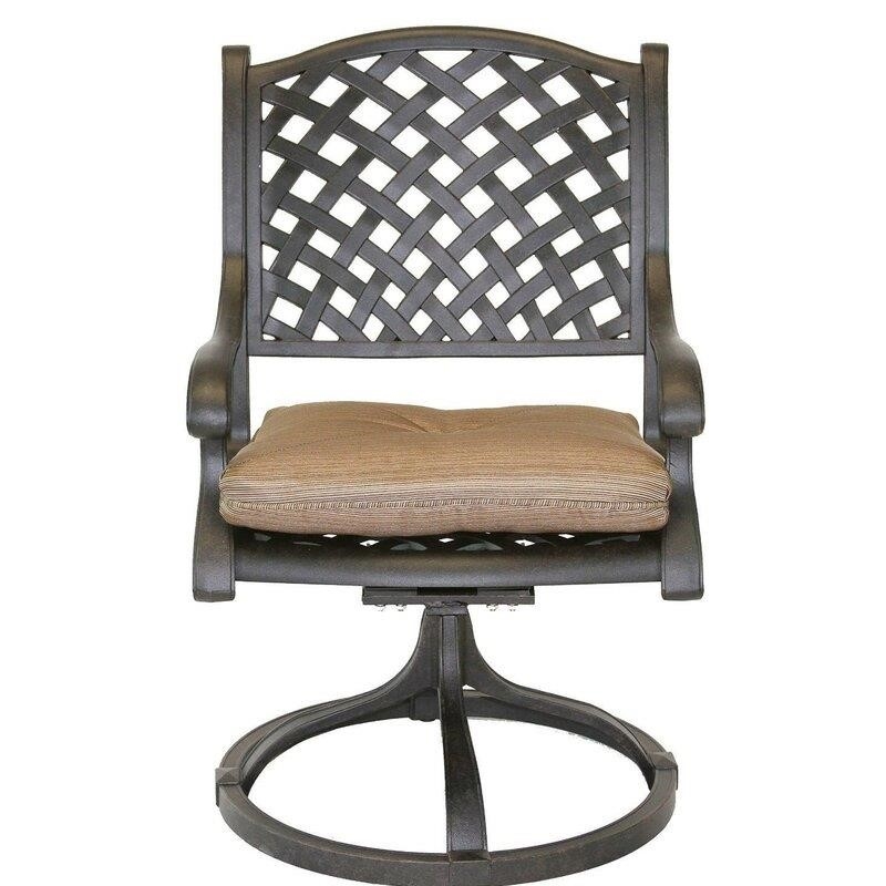 Middleburgh Oval 6 - Person 86'' Long Dining Set with Cushions