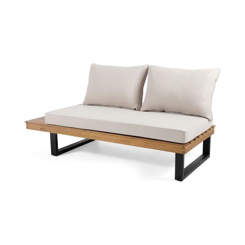 Monterey Solid Wood 5 - Person Seating Group with Cushions