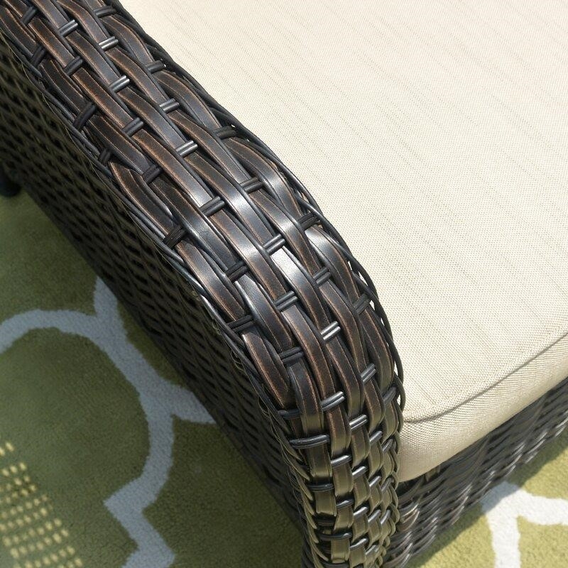 Melanson Wicker/Rattan 5 - Person Seating Group with Cushions