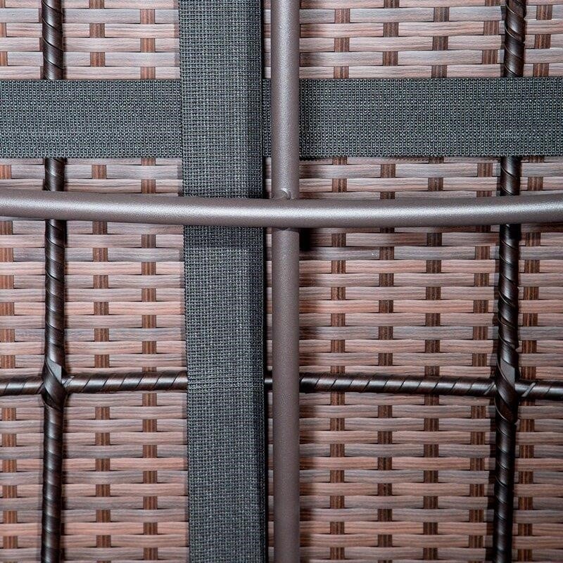 Fernando All Weather Wicker/Rattan 4 - Person Seating Group with Cushions