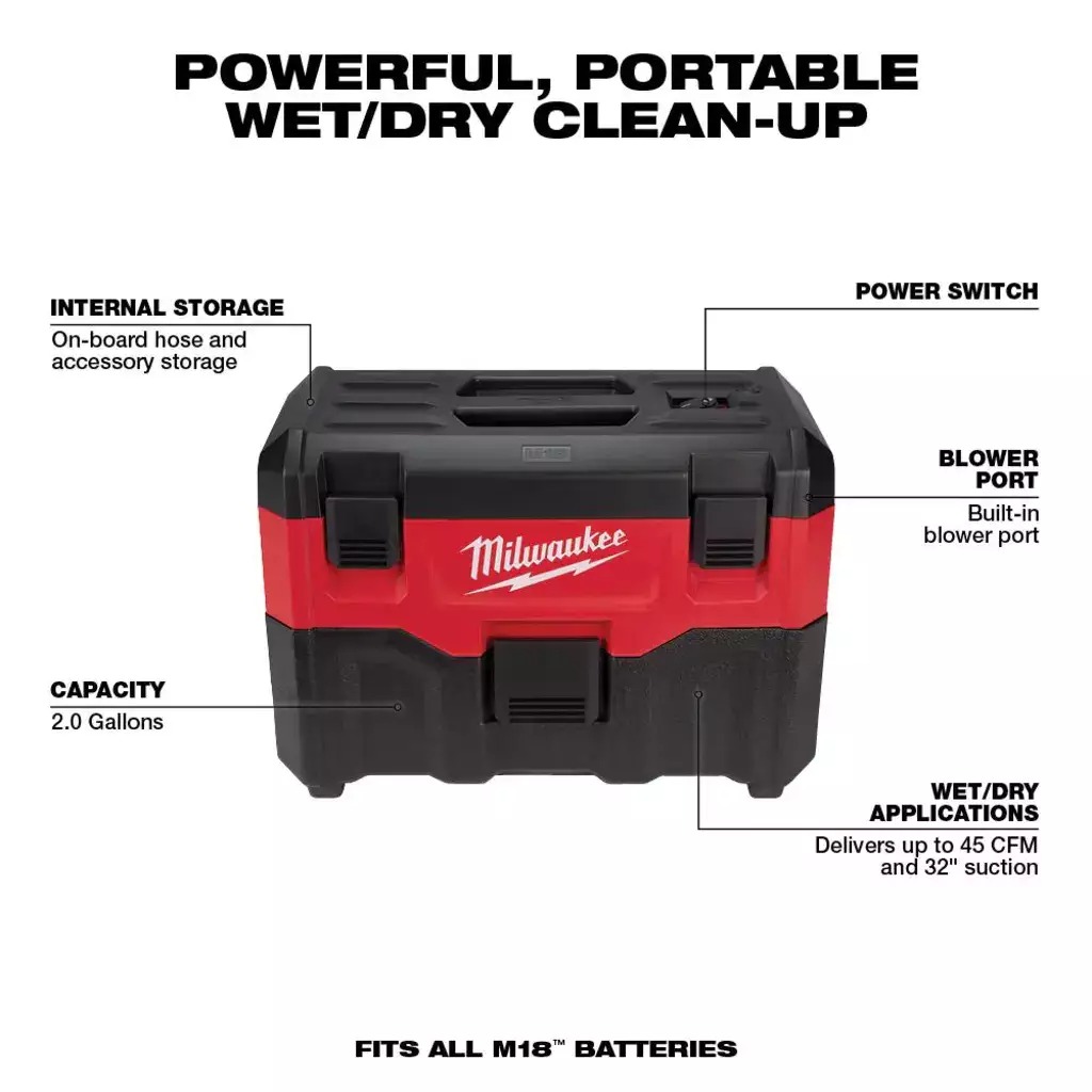 M18 18-Volt Lithium-Ion Cordless Combo Tool Kit (16-Tool) with Four 3.0 Ah Batteries, 1-Charger, 3-Tool Bag