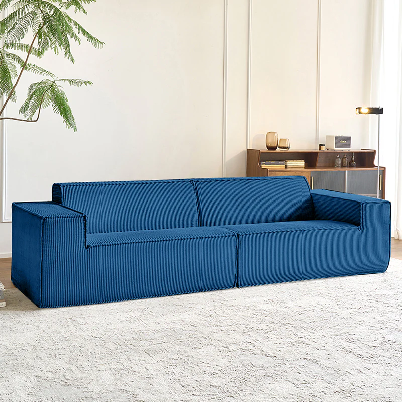 Lkikos Boneless Sealed Couch Vacuum Compressed Foam Sofa  in a box