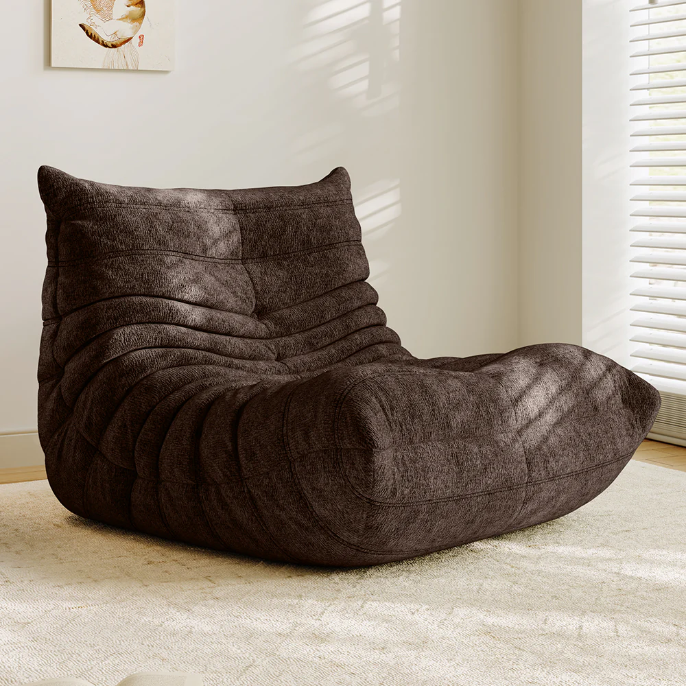 Lkikos Compressed Sofa Togo Sofa Single Caterpillar Sofa Chair